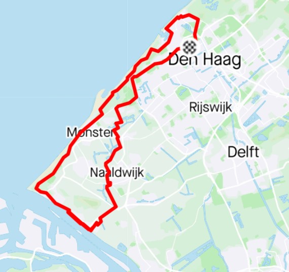 rondje scheveningen hoek van holland